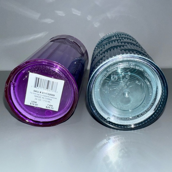 Starbucks Tumblers - Mermaid Iridescent & Purple Dome - Picture 5 of 8